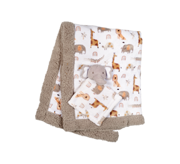 Image 2 of product Personnelle - Blanket & Security Blanket, 2 units