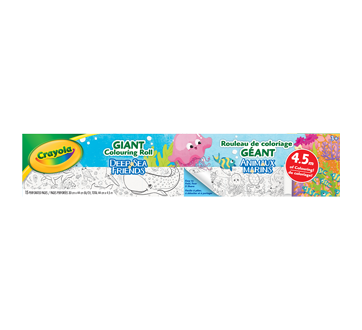 Giant Colouring Roll Deep Sea Friends, 1 unit