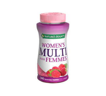 Women's Multivitamin Gummies, Raspberry, 140 units