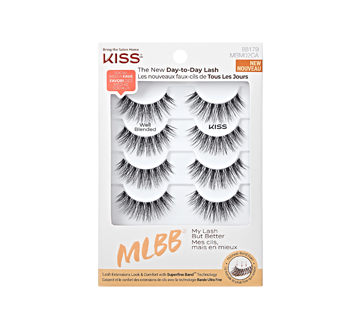 My Lash But Better False Eyelashes Multipack, Well Blended, 4 units