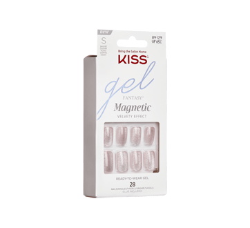 Image 2 of product Kiss - Gel Fantasy Magnetic Sculpted Fake Nails, Dignity, 28 units