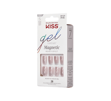 Image 4 of product Kiss - Gel Fantasy Magnetic Sculpted Fake Nails, Dignity, 28 units