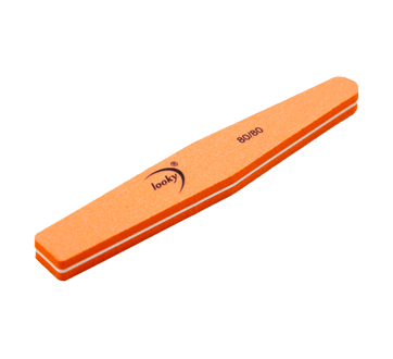 3D Nail File, Orange, 1 unit