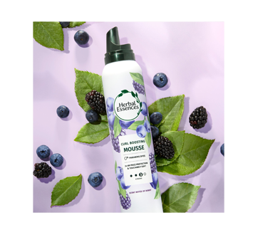 Image 3 of product Herbal Essences - Curl Boosting Mousse, Fresh Berry, 192 g