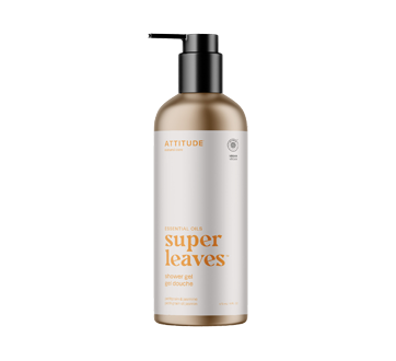 Super Leaves Shower Gel, Petitgrain & Jasmine, 473 ml