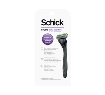 Image 3 of product Schick - Hydro Ultra Sensitive Razor Handle and Refills, 5 units