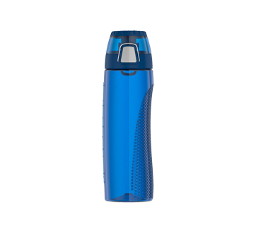 Tritan Hydration Bottle With Meter, Blue, 710 ml