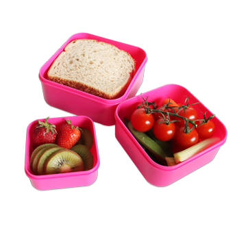 Image 4 of product Princesses - Square Lunch Box Set, 3 units