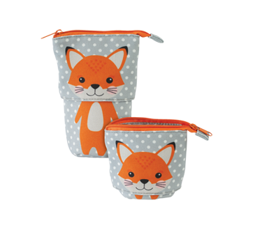 Pencil Case, Stand Up Fox, 1 unit