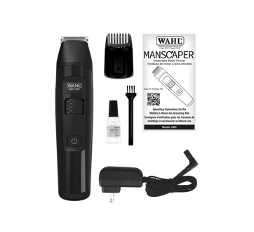 Manscaper Lithium-Ion Body Groomer, 6 units – Wahl : Electric razor ...