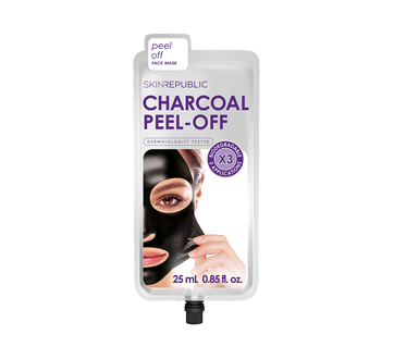 Charcoal Peel Off Face Mask, 25 ml