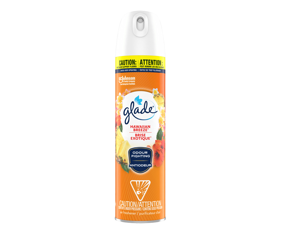 Aerosol Air Freshener, Hawaiian Breeze, 235 g – Glade : Room freshener ...