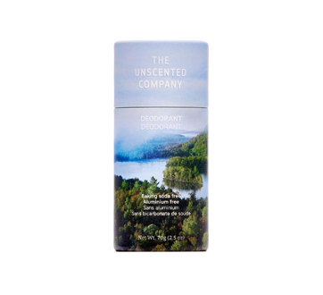 Fragrance-free deodorant in a recyclable paper tube, 70 g