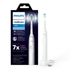 4100 Power Toothbrush, White, 1 unit