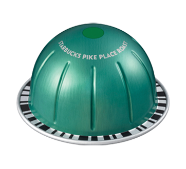 Image 6 of product Starbucks - Pike Place Coffee Pods for Nespresso Vertuo, Medium Roast, 8 units