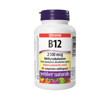 Vitamin B12 Methylcobalamin 2500 mcg, 60 units