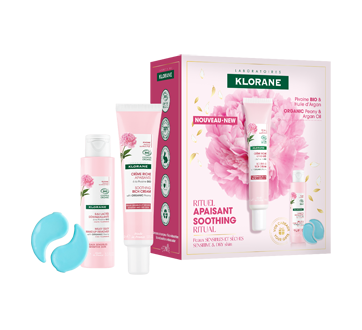 Image 2 of product Klorane - Sensitive & Dry Skin Holiday Set, Organic Peony, 3 units