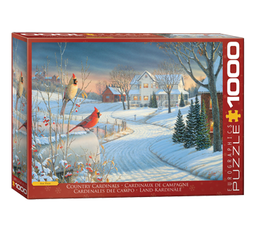 Puzzle 1000 Pieces, Country Cardinals, 1 unit – Eurographics