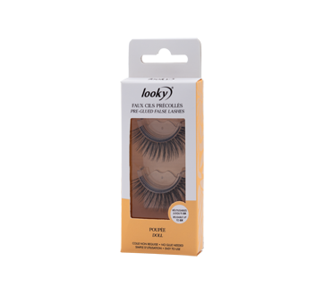 Diva Pre-Glued False Eyelashes, 1 unit