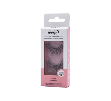 Diva Pre-Glued False Eyelashes, 1 unit