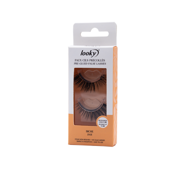 Diva Pre-Glued False Eyelashes, 1 unit