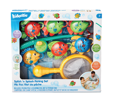 Splish 'n Splash Bathtime Fishing Set, 9 units – Kidoozie : Baby and  toddler toys