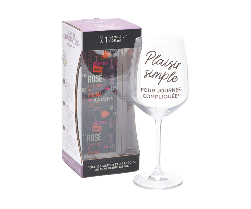 Funny Wine Glass, 1 Unit – Collection Chantal Lacroix : Small Cooking ...