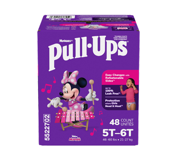  Pull-Ups Girls Potty Training Pants, 5T-6T