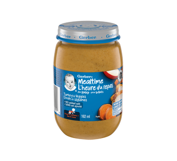 Mealtime Purée, Turkey and Veggies, 162 ml