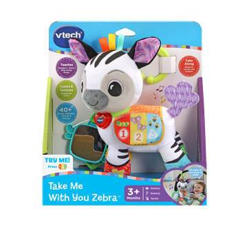 Take Me With You Zebra English Version, 1 unit