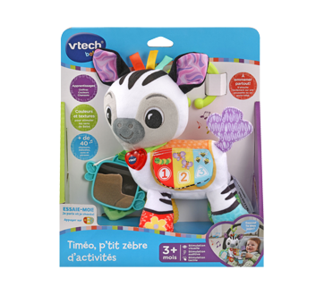 Image 3 of product Vtech - Timéo, p'tit zèbre d'activités French Version, 1 unit