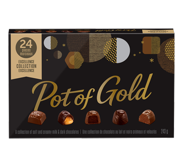 Pot of Gold Excellence Chocolate Collection, Various Flavors, 243 g