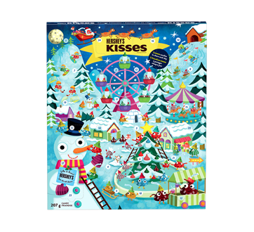 Kisses Advent Calendar, Various Flavors, 208 g