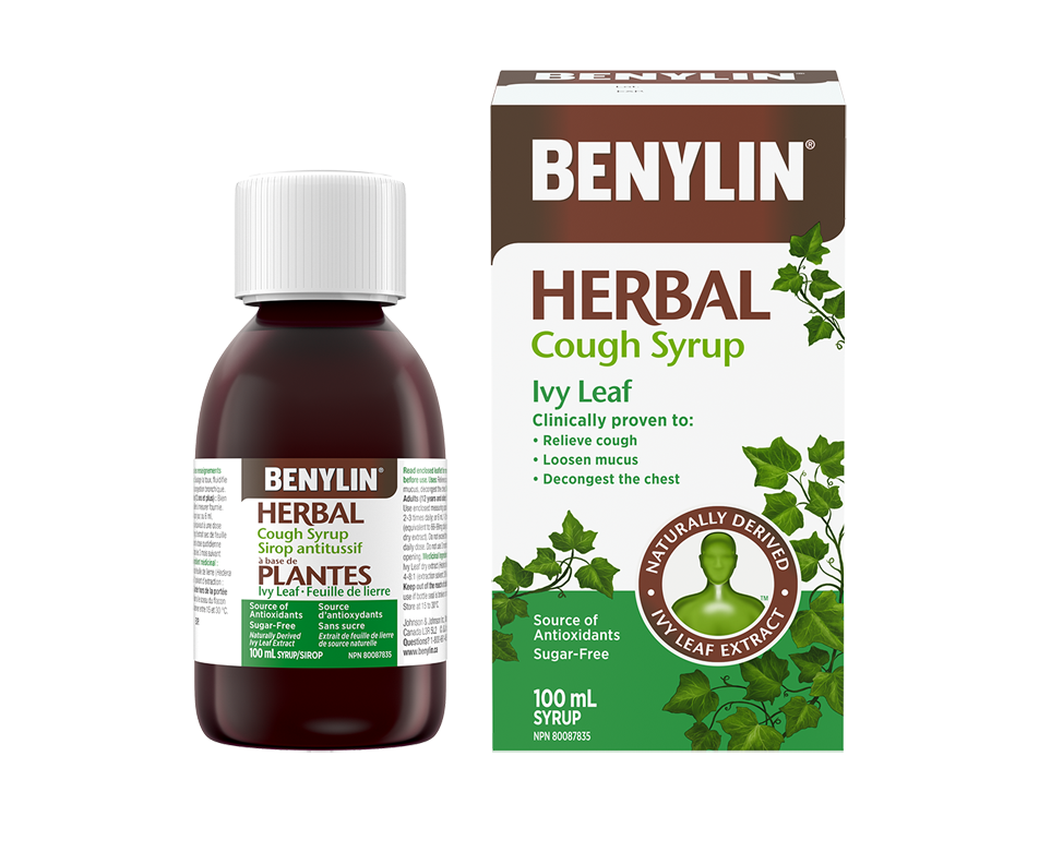 Herbal Cough Syrup, Ivy Leaf, 100 ml – Benylin : Syrup | Jean Coutu