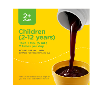 Image 6 of product Zarbee's - Children's Cough + Mucus Syrup, 118 ml