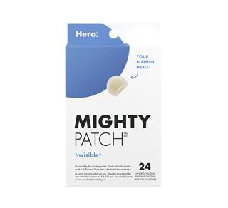 Mighty Patch Invisible+ Hydrocolloid Acne Patches, 24 units