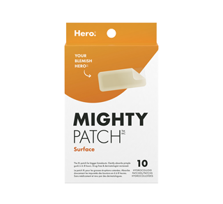 Mighty Patch Surface XL Hydrocolloid Acne Patches, 10 units