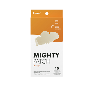 Mighty Patch Nose Hydrocolloid Nose Patches, 10 units