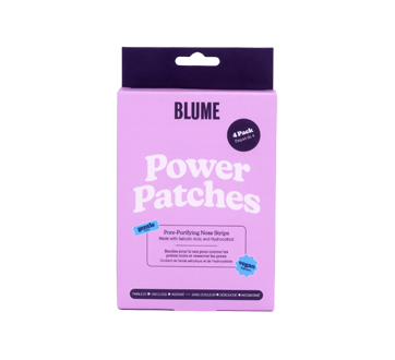 Power Patches Pore Purifying Nose Strips, 4 units