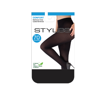 Confort Tights, Black - Tall, 1 unit