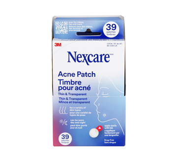 Thin and Transparent Acne Patch BA-039-CA,, 39 units