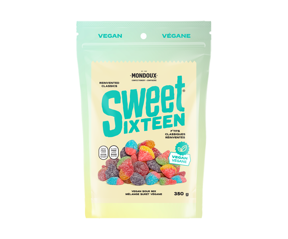 Sour Mix Vegan Gummies, 350 g – Sweet Sixteen : Candy | Jean Coutu