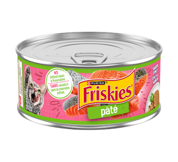 Friskies Wet Cat Food Pate Salmon Dinner 156 g Purina Canned food Jean Coutu