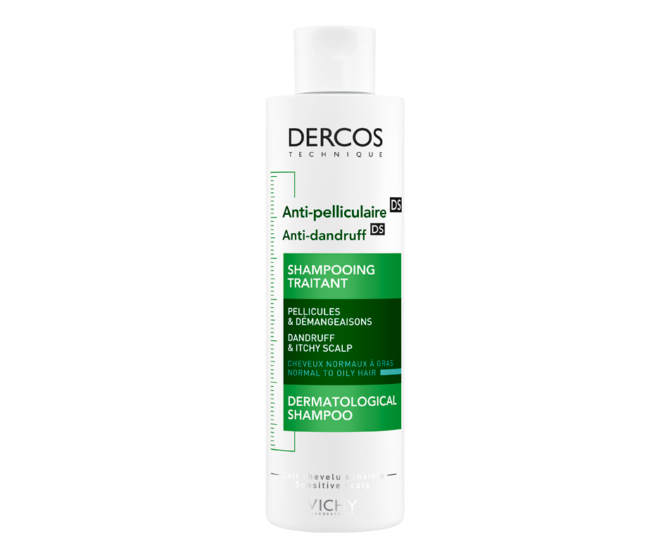 Dercos Dermatological Shampoo Anti-Dandruff for Normal to Oily Hair ...