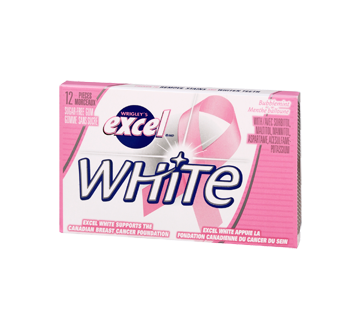 Excel White Bubblumint, 12 units