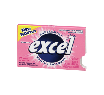 Image 3 of product Excel - Excel Sugar-free Gum, 1 unit, Bubblemint