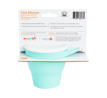 Image 2 of product Munchkin - C'est Silicone! Snack Catcher with Lid, 1 unit