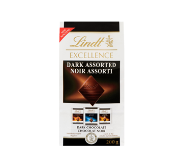 Excellence Dark Chocolate Minis Bag, Dark Assorted, 200 g