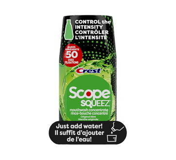 Squeez Mouthwash Concentrate, Original Minth, 50 ml