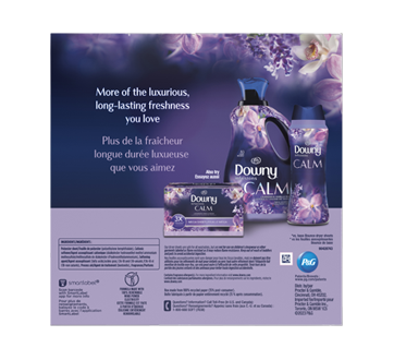 Image 3 of product Downy - Infusions Calm Mega Dryer Sheets, Lavender and Vanilla Bean, 120 units